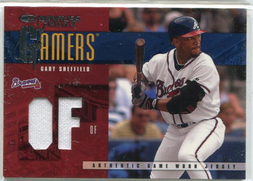 2003 Donruss Gamers Position #41 Gary Sheffield