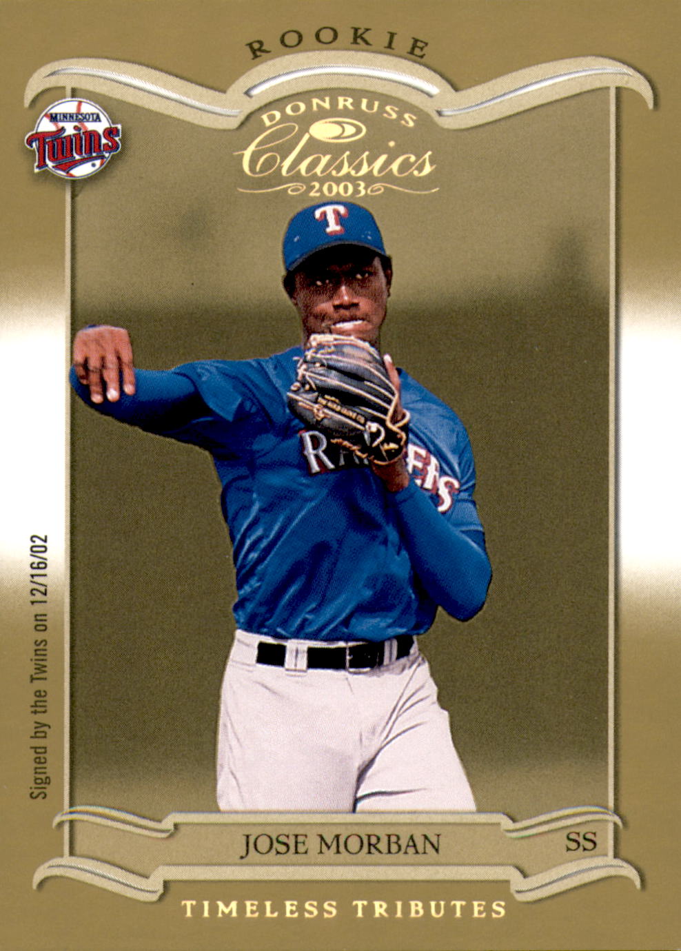 2003 Donruss Classics Timeless Tributes #173 Jose Morban ROO