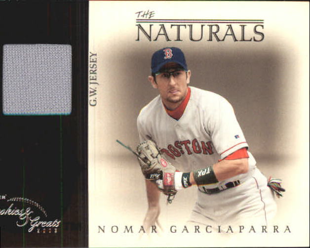 2003 Fleer Rookies and Greats Naturals Game Used #NG Nomar Garciaparra Jsy/250
