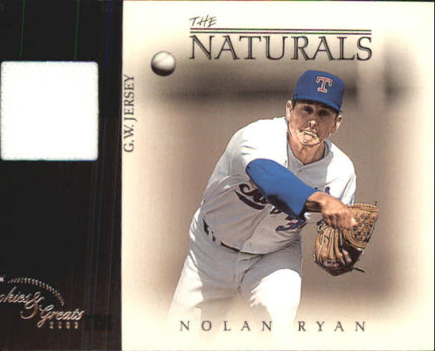 2003 Fleer Rookies and Greats Naturals Game Used #NR Nolan Ryan Jsy/400