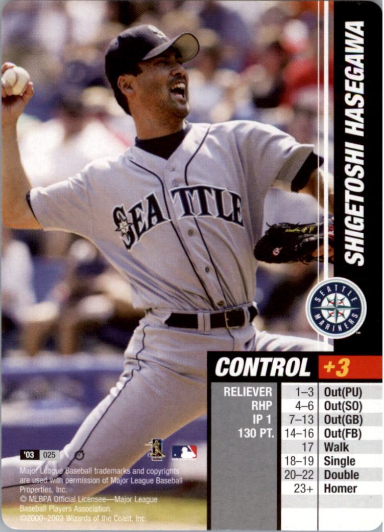 2003 MLB Showdown Trading Deadline #25 Shigetoshi Hasegawa
