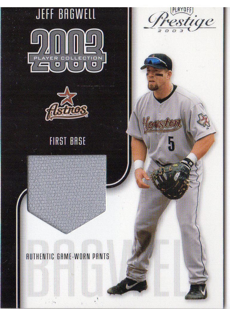2003 Playoff Prestige Player Collection #3 Jeff Bagwell Jsy