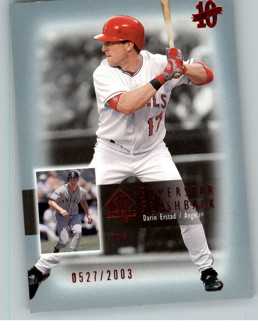 2003 SP Authentic Superstar Flashback #SF2 Darin Erstad