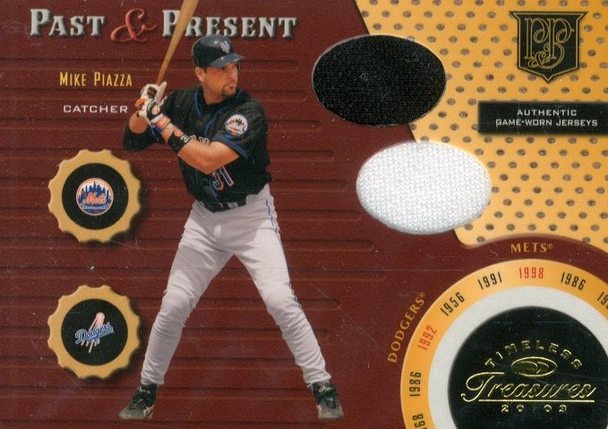 2003 Timeless Treasures Past and Present #5 Mike Piazza