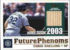 2003 Topps Traded Future Phenoms Relics #CS Chris Snelling Bat C