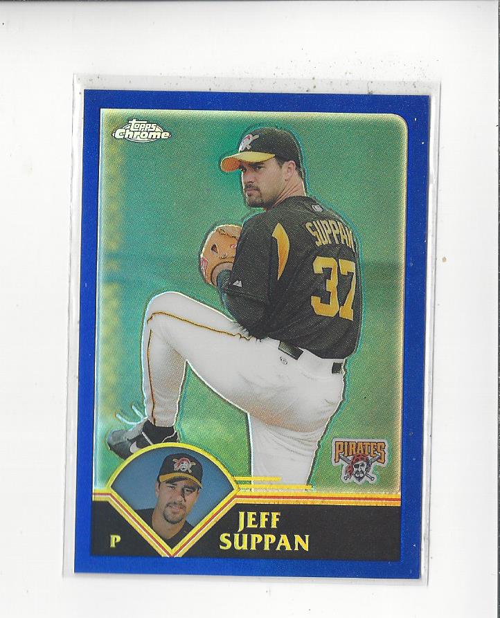 2003 Topps Chrome Refractors #231 Jeff Suppan