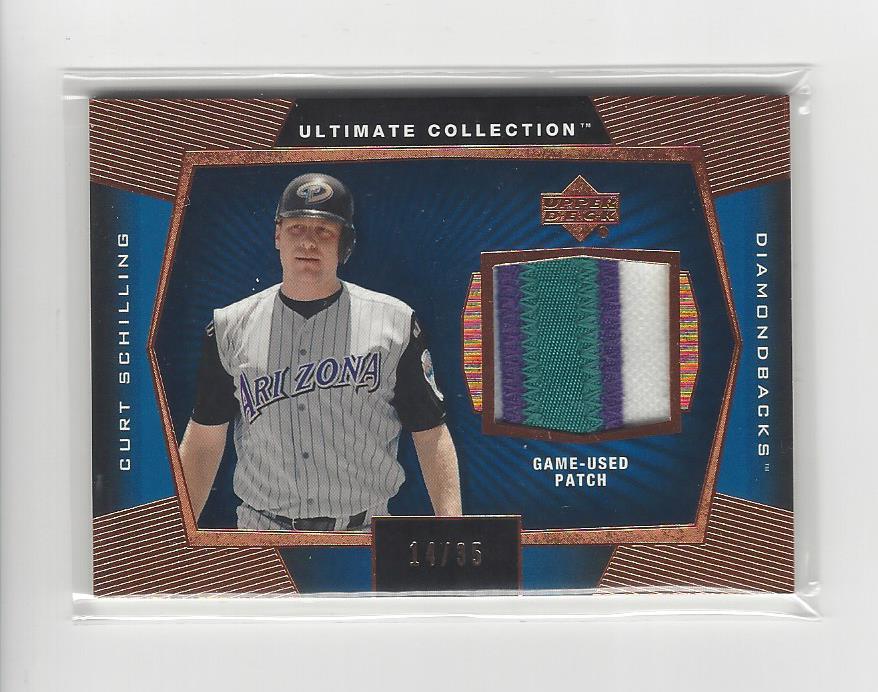 2003 Ultimate Collection Game Patch Copper #CS Curt Schilling