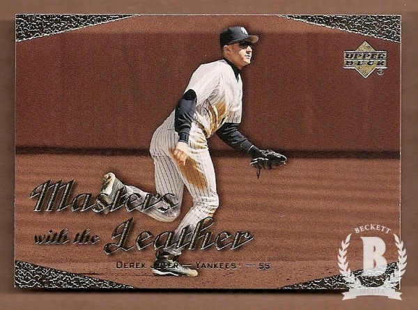 2003 Upper Deck Masters with the Leather #L7 Derek Jeter