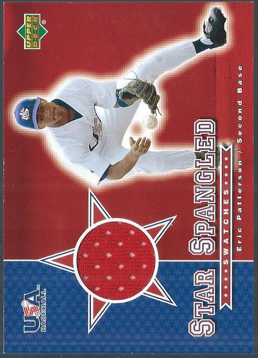 2003 Upper Deck Star-Spangled Swatches #EP Eric Patterson H