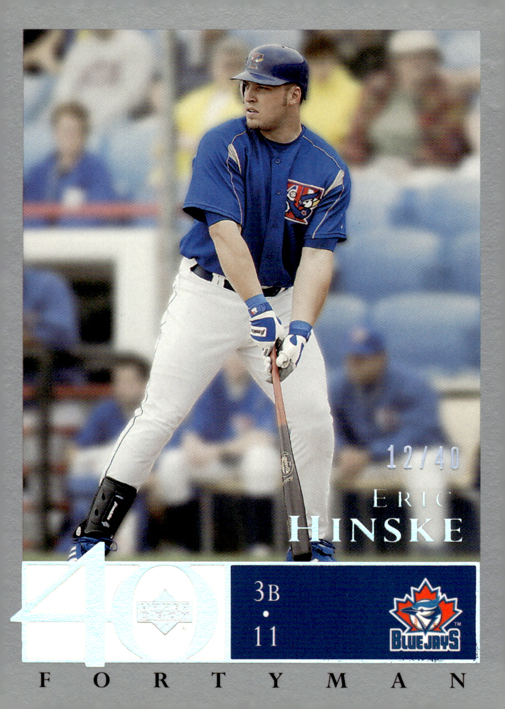 2003 Upper Deck 40-Man Rainbow #58 Eric Hinske