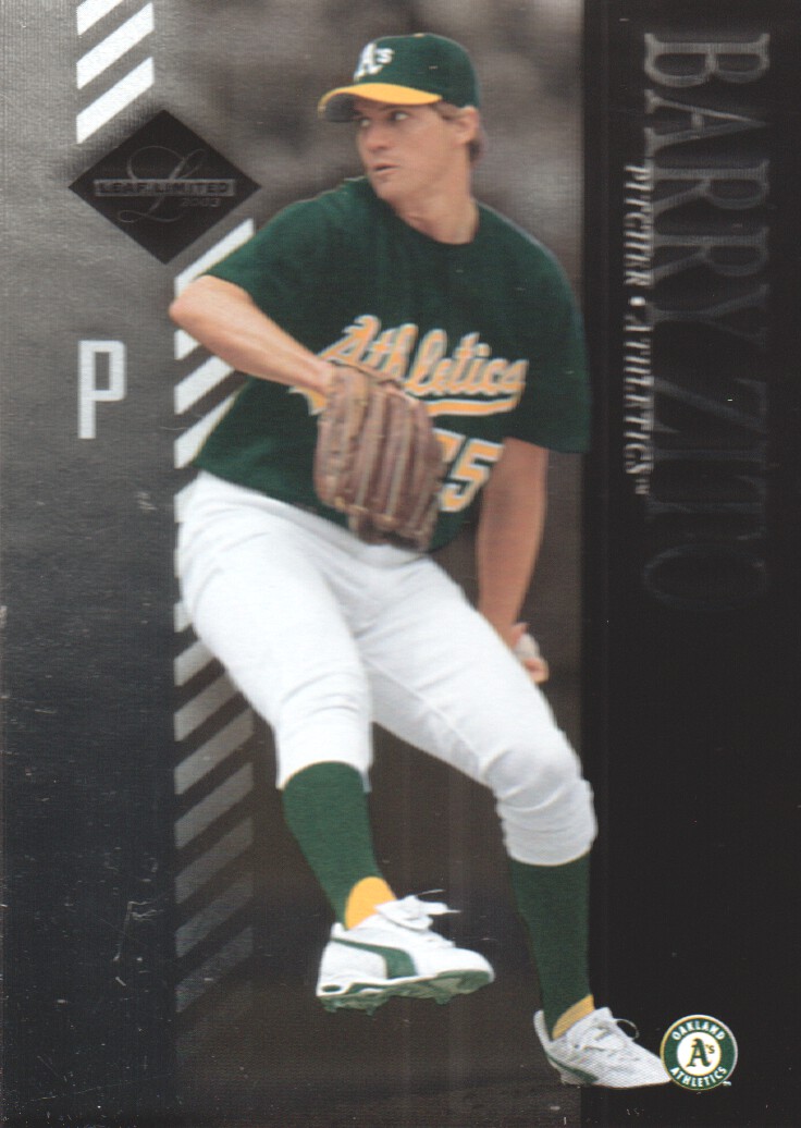 2003 Leaf Limited #90 Barry Zito A