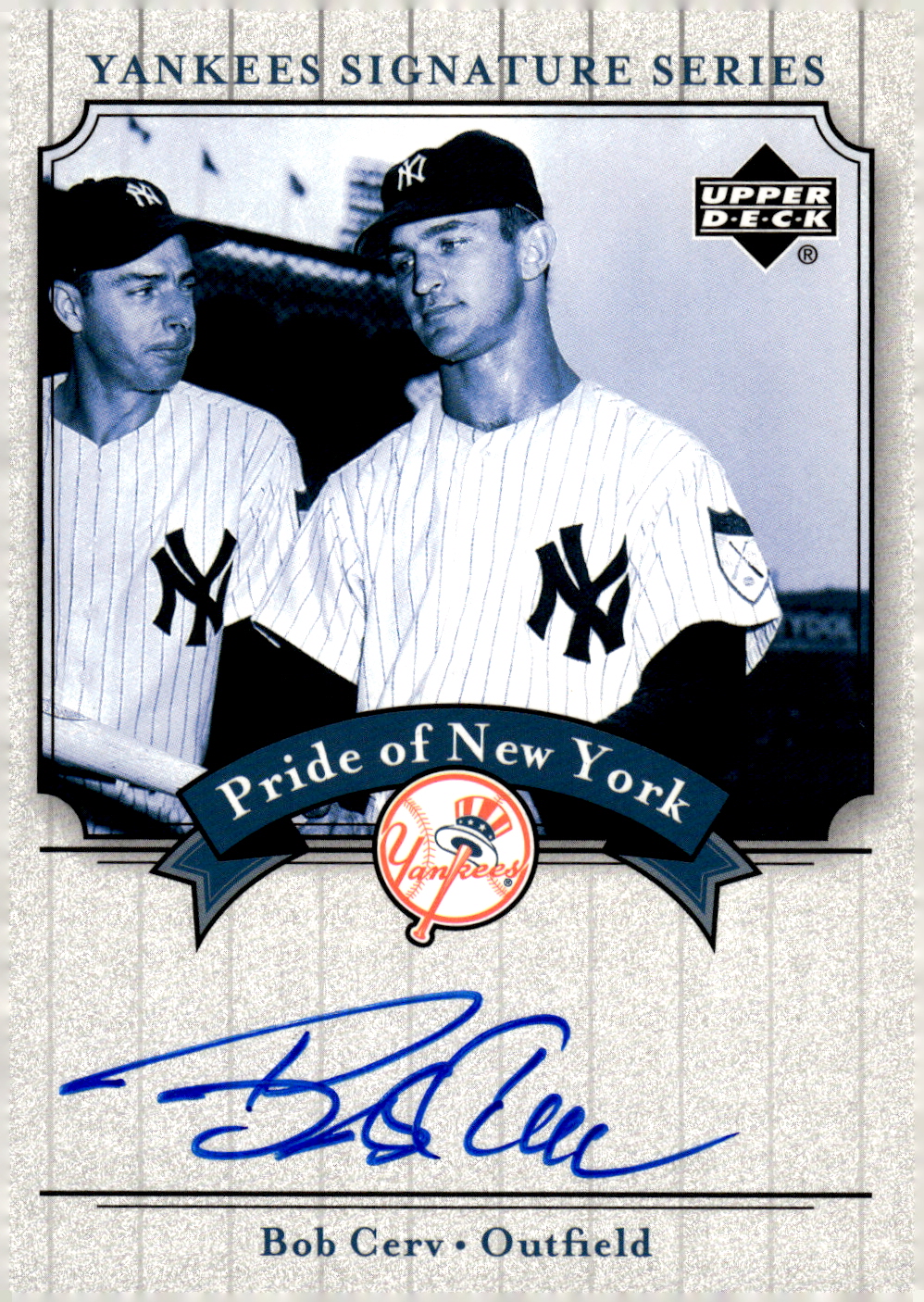 2003 UPPER DECK YANKEES SIGNATURE PRIDE OF NY AUTOGRAPHS ASSORTED SINGLES U-PICK - Picture 18 of 125