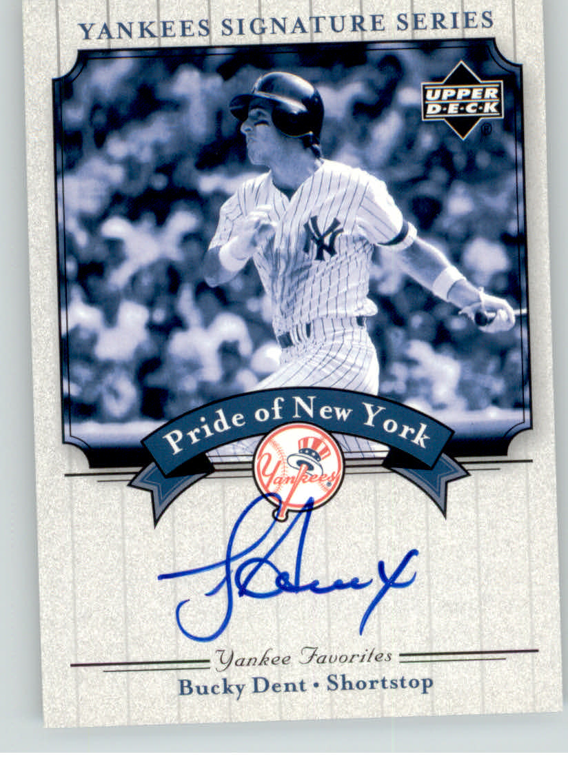 2003 UPPER DECK YANKEES SIGNATURE PRIDE OF NY AUTOGRAPHS ASSORTED SINGLES U-PICK - Picture 28 of 125
