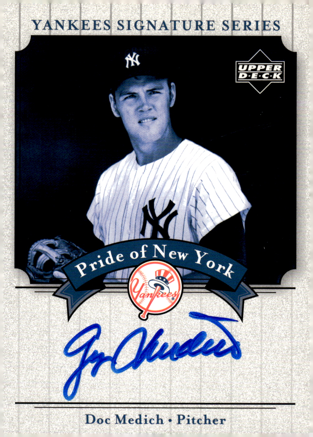 2003 UPPER DECK YANKEES SIGNATURE PRIDE OF NY AUTOGRAPHS ASSORTED SINGLES U-PICK - Picture 36 of 125
