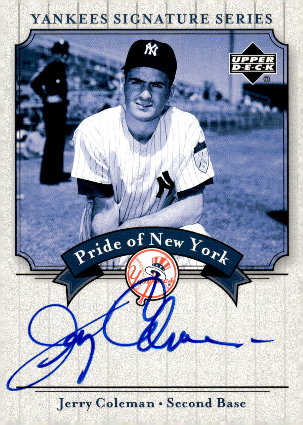 2003 UPPER DECK YANKEES SIGNATURE PRIDE OF NY AUTOGRAPHS ASSORTED SINGLES U-PICK - Picture 60 of 125