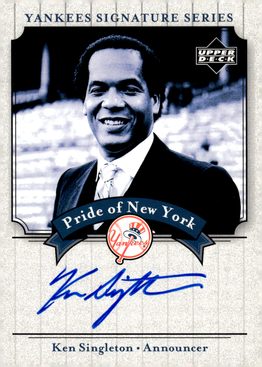 2003 UPPER DECK YANKEES SIGNATURE PRIDE OF NY AUTOGRAPHS ASSORTED SINGLES U-PICK - Picture 74 of 125