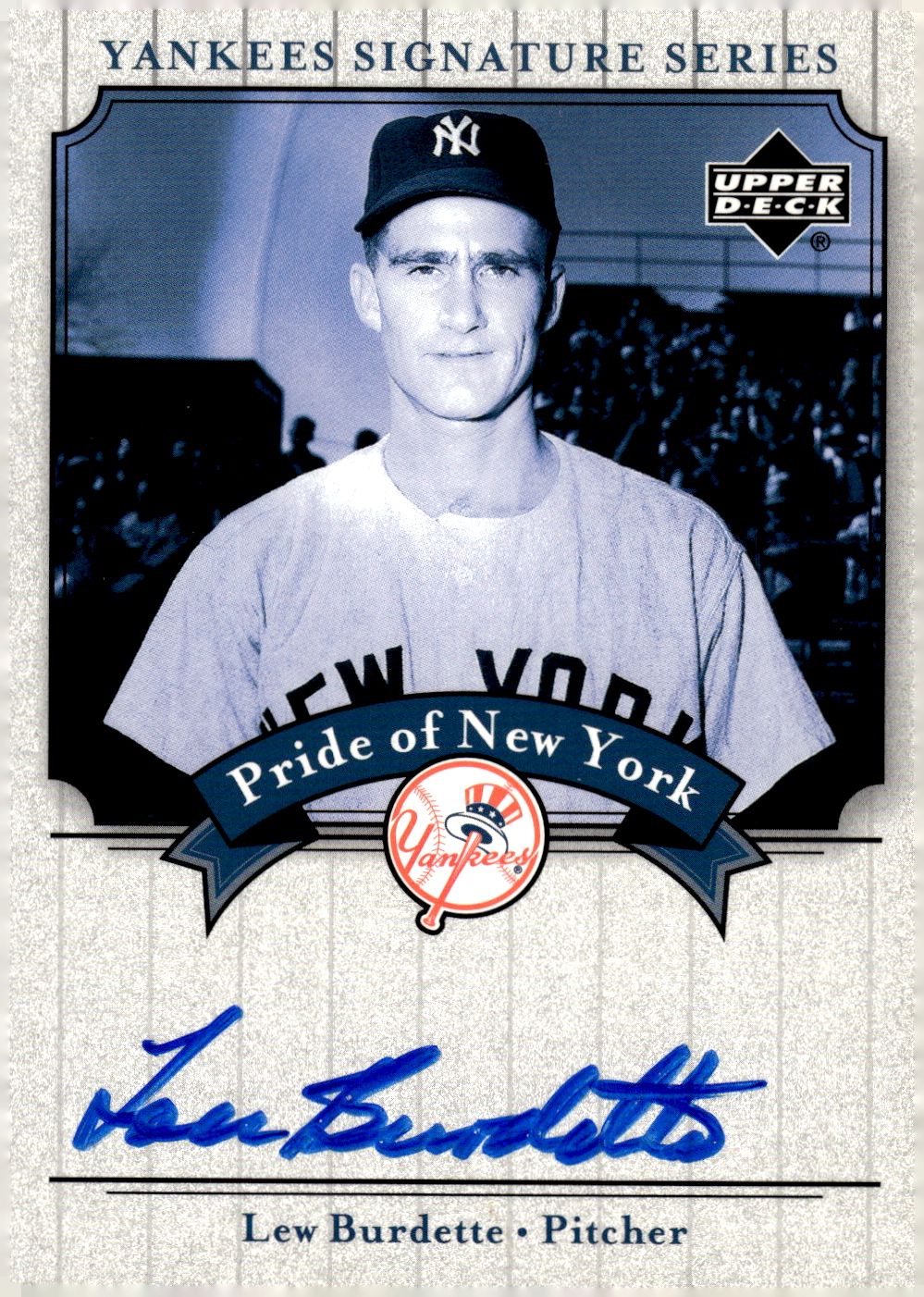 2003 UPPER DECK YANKEES SIGNATURE PRIDE OF NY AUTOGRAPHS ASSORTED SINGLES U-PICK - Picture 78 of 125