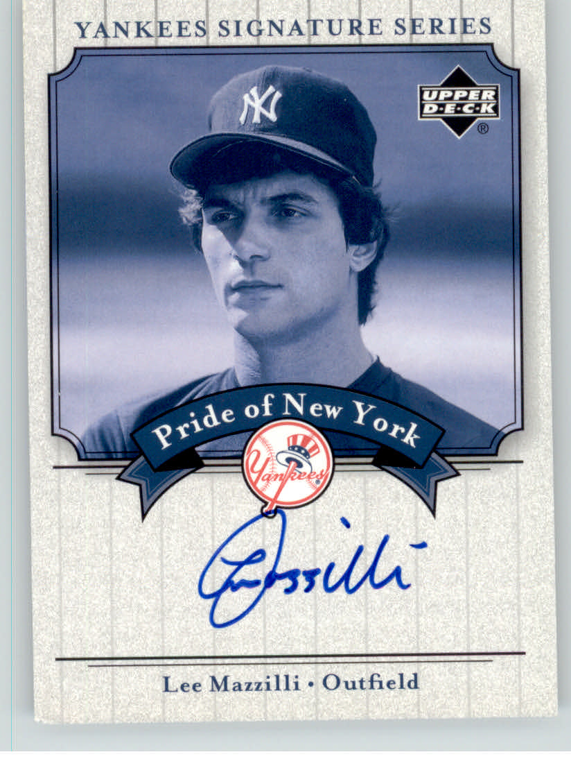 2003 UPPER DECK YANKEES SIGNATURE PRIDE OF NY AUTOGRAPHS ASSORTED SINGLES U-PICK - Picture 80 of 125