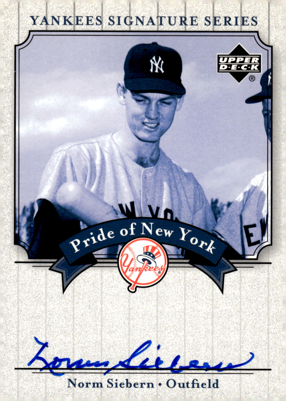 2003 UPPER DECK YANKEES SIGNATURE PRIDE OF NY AUTOGRAPHS ASSORTED SINGLES U-PICK - Picture 90 of 125