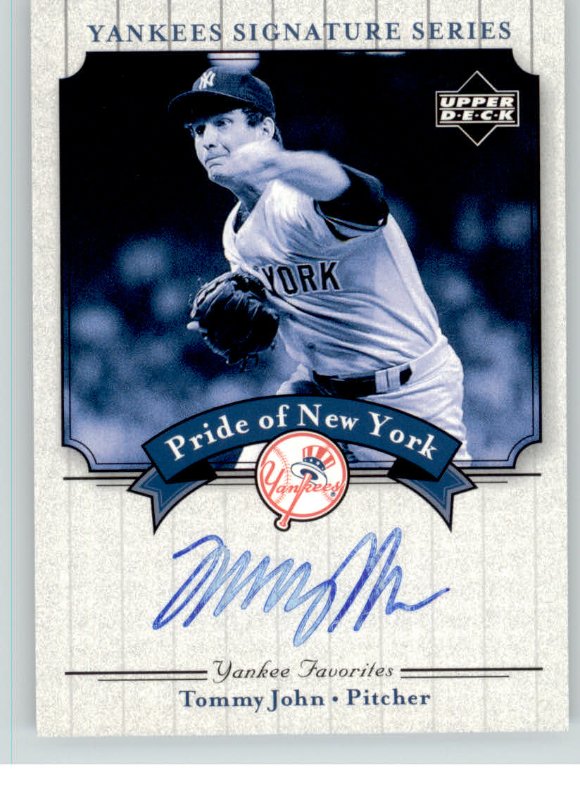 2003 UPPER DECK YANKEES SIGNATURE PRIDE OF NY AUTOGRAPHS ASSORTED SINGLES U-PICK - Picture 116 of 125