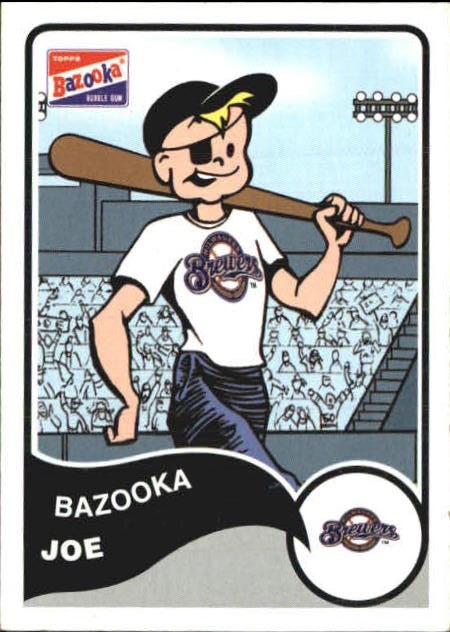 2003 Bazooka Minis #7BW Bazooka Joe Brewers