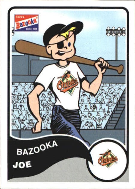 2003 Bazooka Minis #7OR Bazooka Joe Orioles