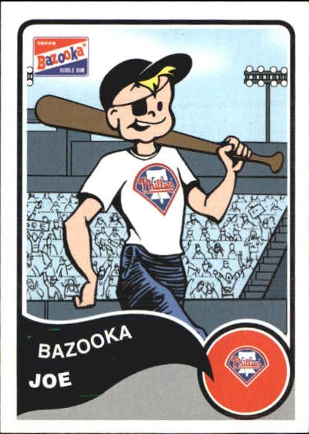 2003 Bazooka Minis #7PH Bazooka Joe Phillies