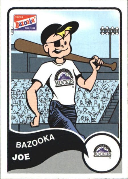 2003 Bazooka Minis #7RC Bazooka Joe Rockies