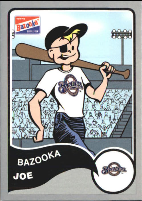 2003 Bazooka Silver #7BW Bazooka Joe Brewers