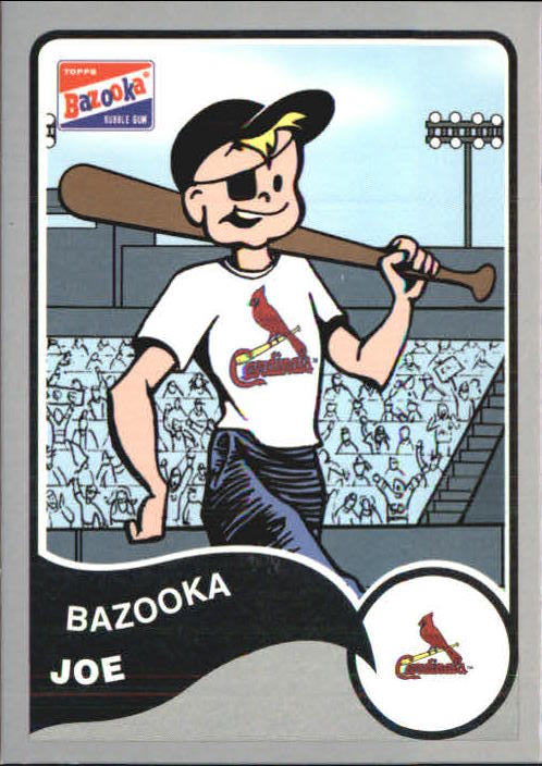 2003 Bazooka Silver #7CA Bazooka Joe Cardinals