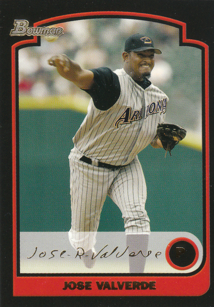 2003 Bowman Draft Gold #16 Jose Valverde