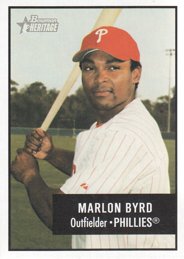 2003 Bowman Heritage #19 Marlon Byrd