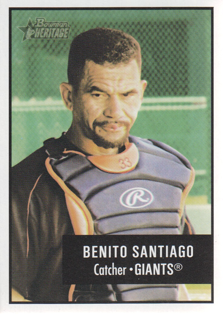 2003 Bowman Heritage #28 Benito Santiago