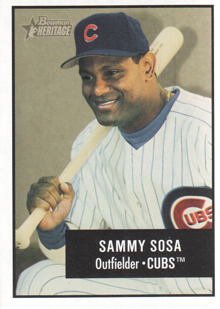 2003 Bowman Heritage #45 Sammy Sosa