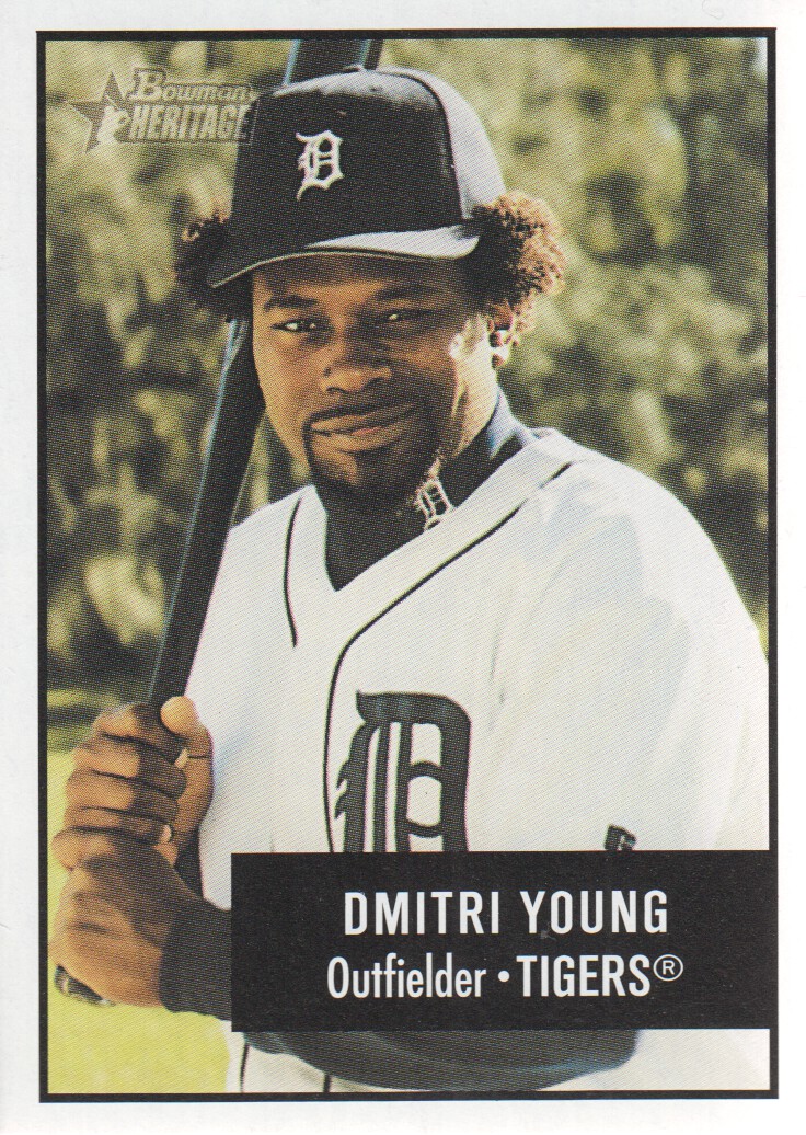 2003 Bowman Heritage #89 Dmitri Young