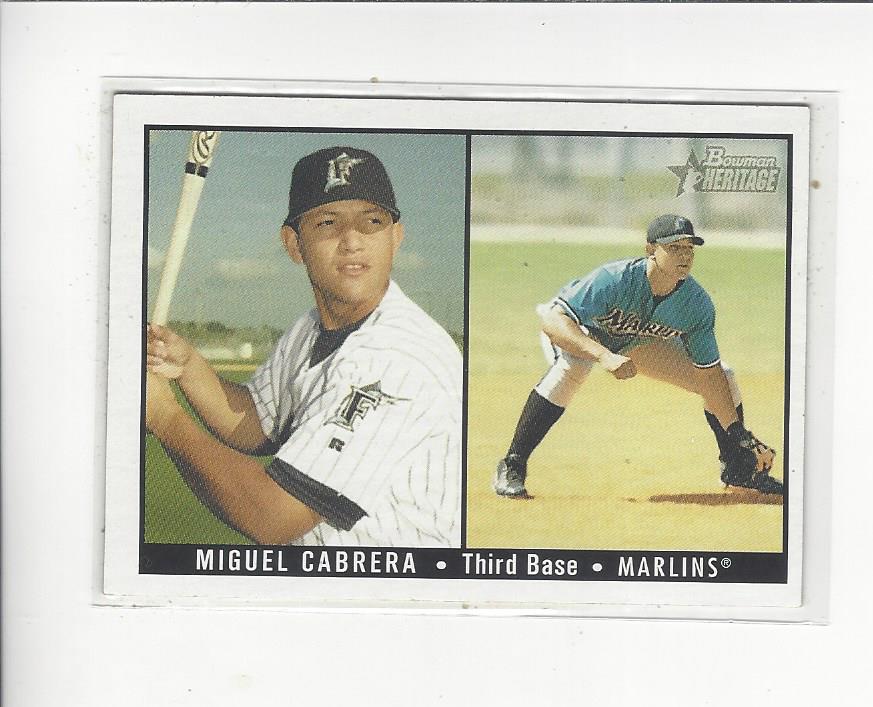 2003 Bowman Heritage #161 Miguel Cabrera DI