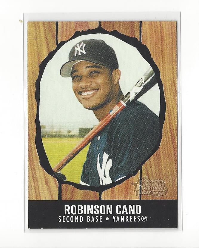 2003 Bowman Heritage #210 Robinson Cano KN RC