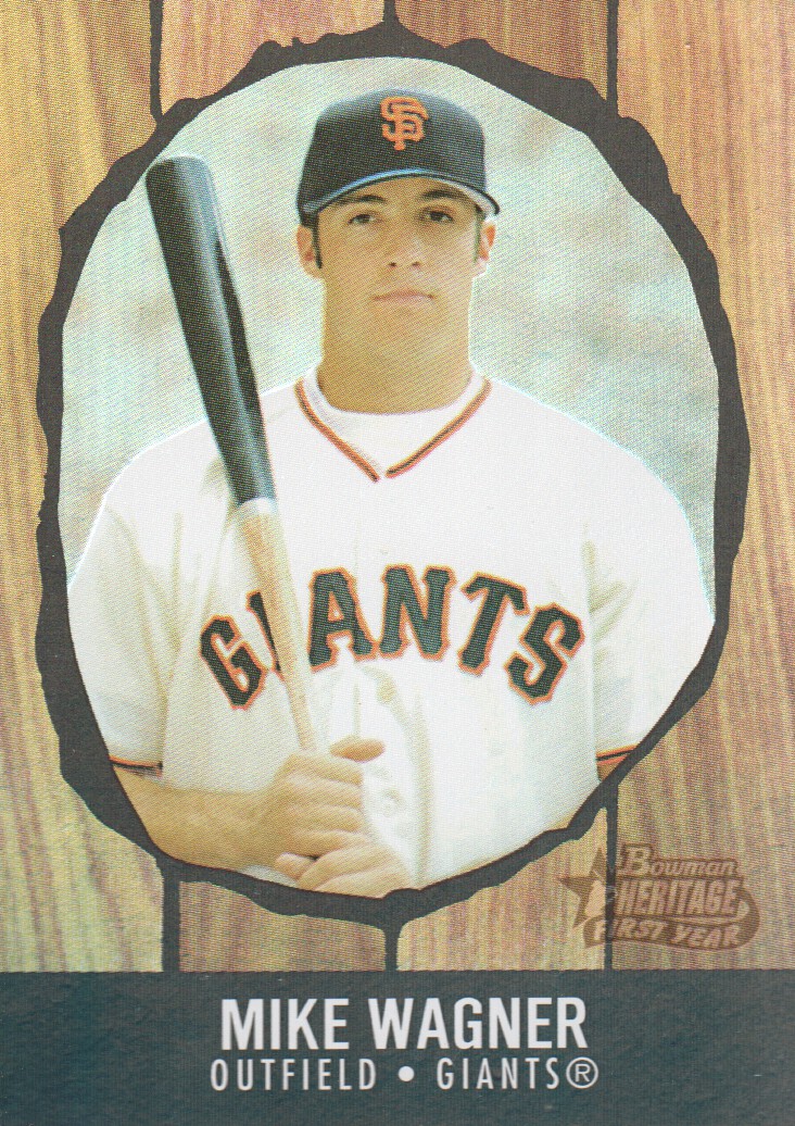 2003 Bowman Heritage Rainbow #280 Mike Wagner KN