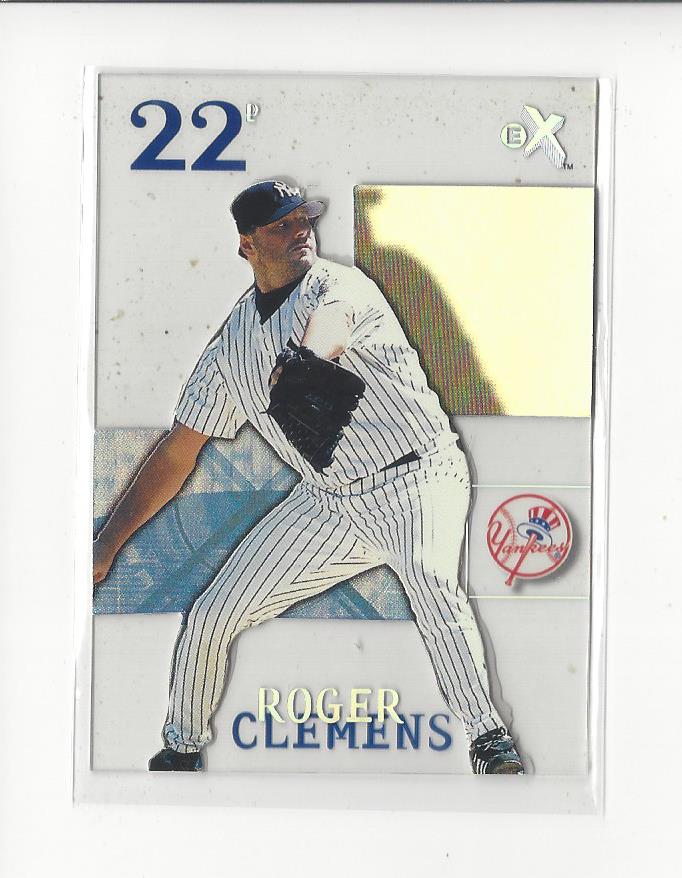2003 E-X #45 Roger Clemens