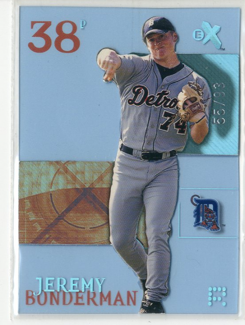 2003 E-X Essential Credentials Now #93 Jeremy Bonderman ROO/93