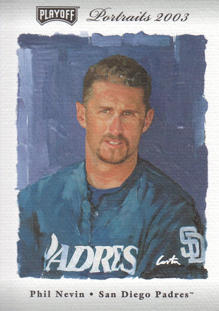 2003 Playoff Portraits Silver #108 Phil Nevin