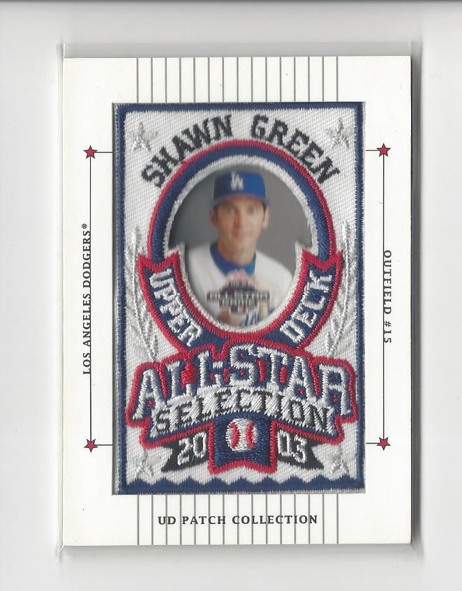 2003 UD Patch Collection #133 Shawn Green AS