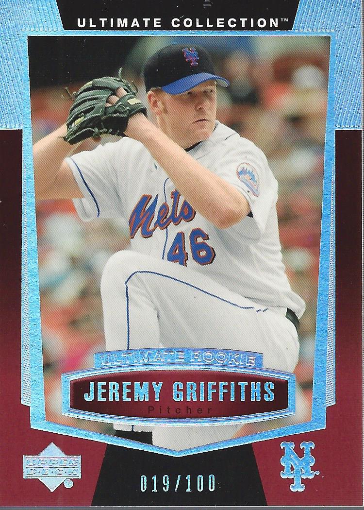 2003 Ultimate Collection #162 Jeremy Griffiths UR T4 RC