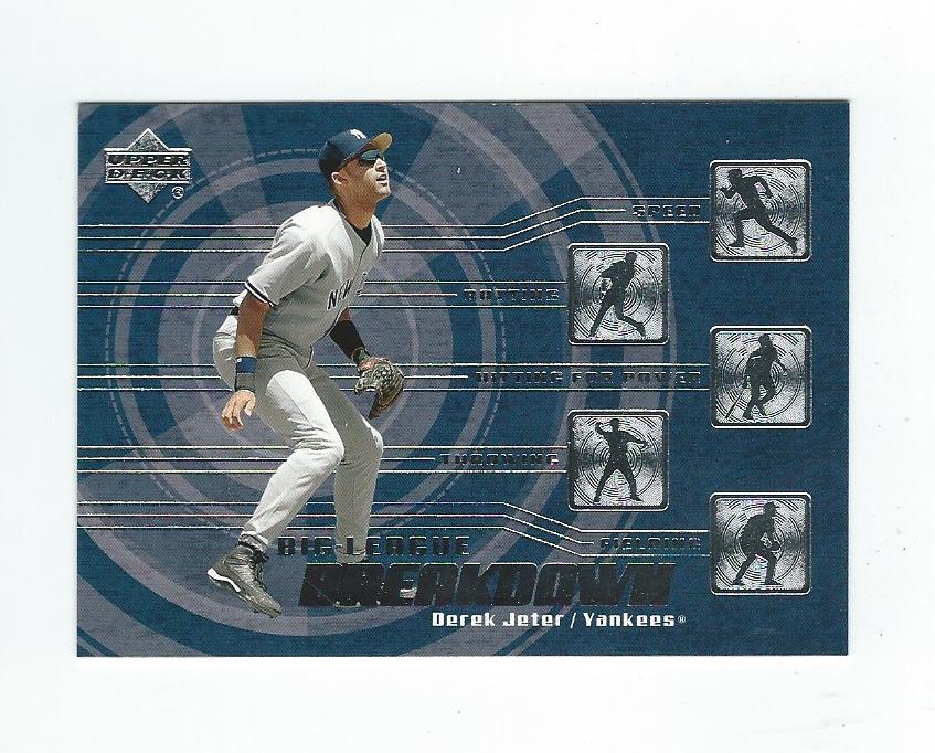 2003 Upper Deck Big League Breakdowns #BL12 Derek Jeter