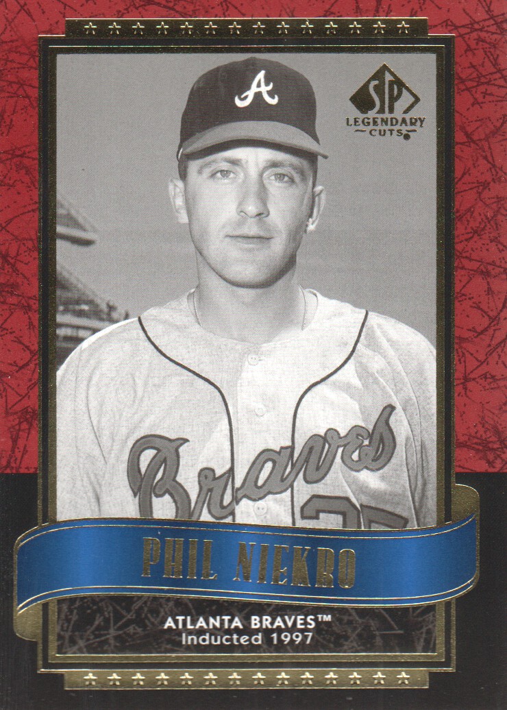 2003 SP Legendary Cuts #78 Phil Niekro