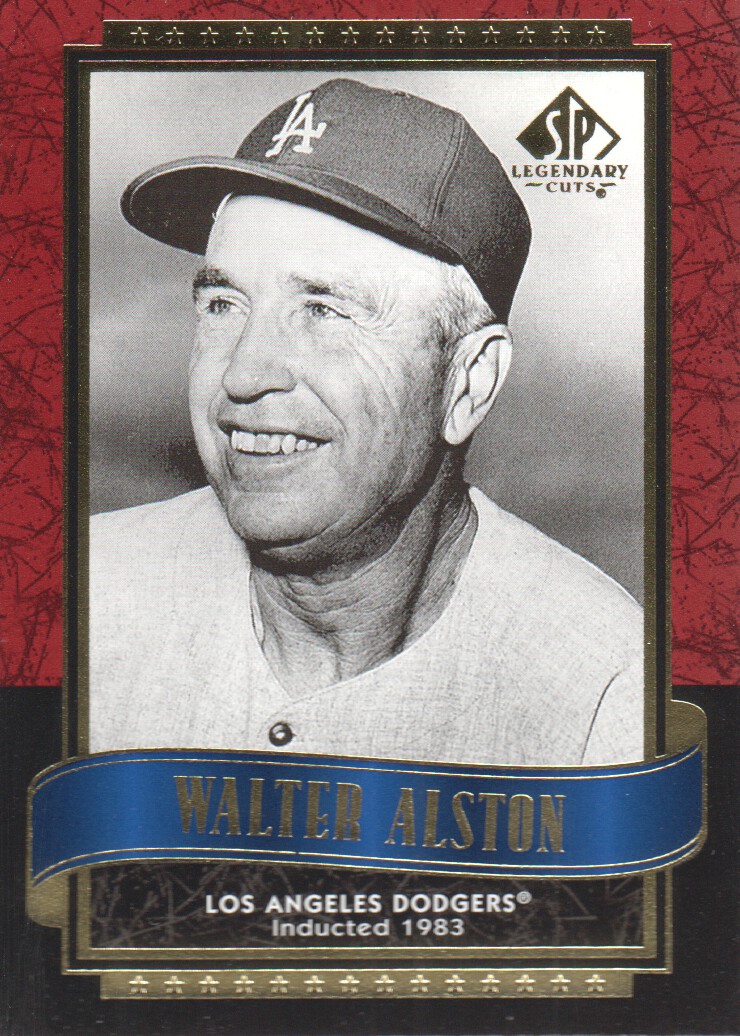 2003 SP Legendary Cuts #125 Walter Alston