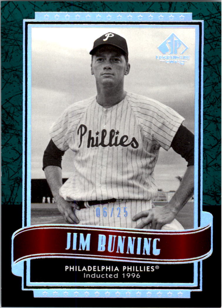 2003 SP Legendary Cuts Green #58 Jim Bunning