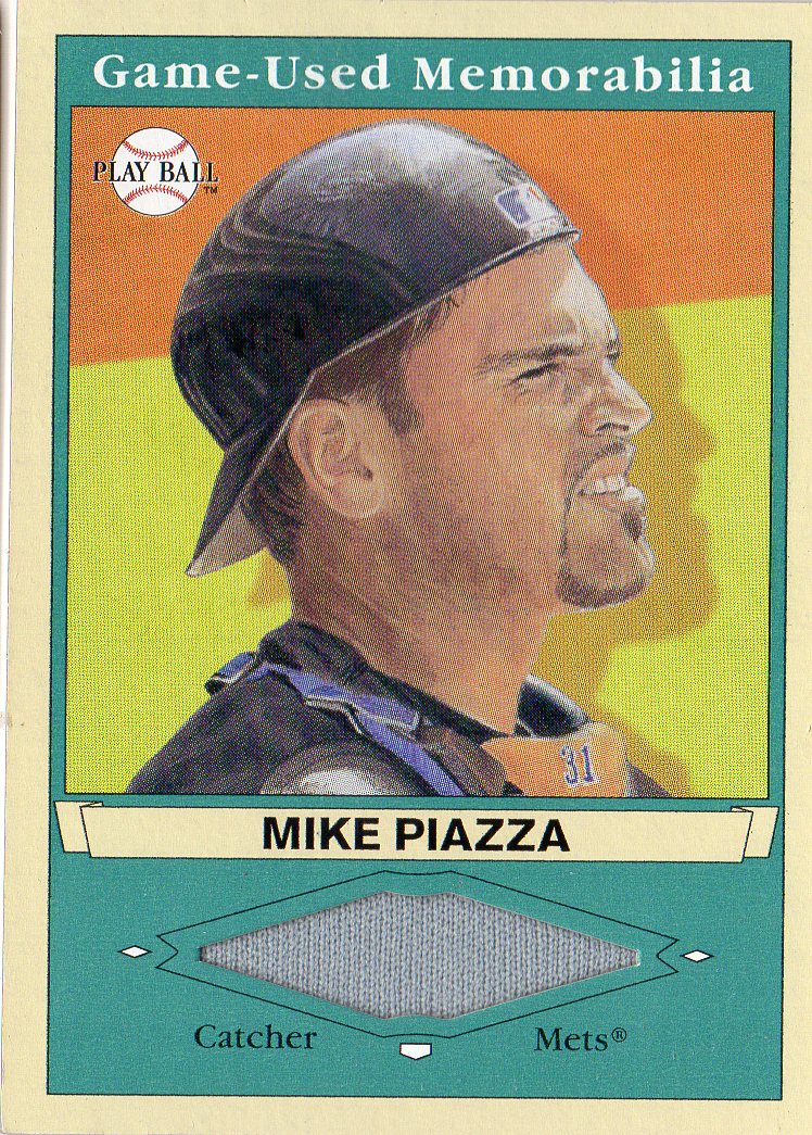 2003 Upper Deck Play Ball Game Used Memorabilia Tier 1 #MP1 Mike Piazza Jsy