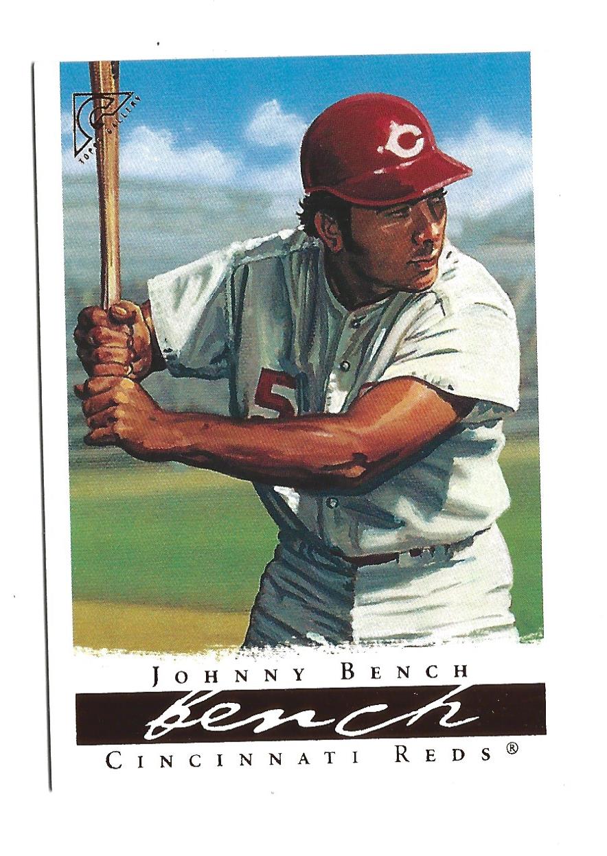 Johnny Bench cards (1988-2023) Reds - You Choose