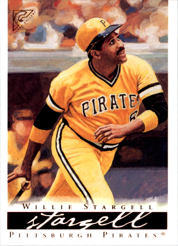 1966 Topps #255 Willie Stargell Pittsburgh Pirates Baseball Card Ex/Mt